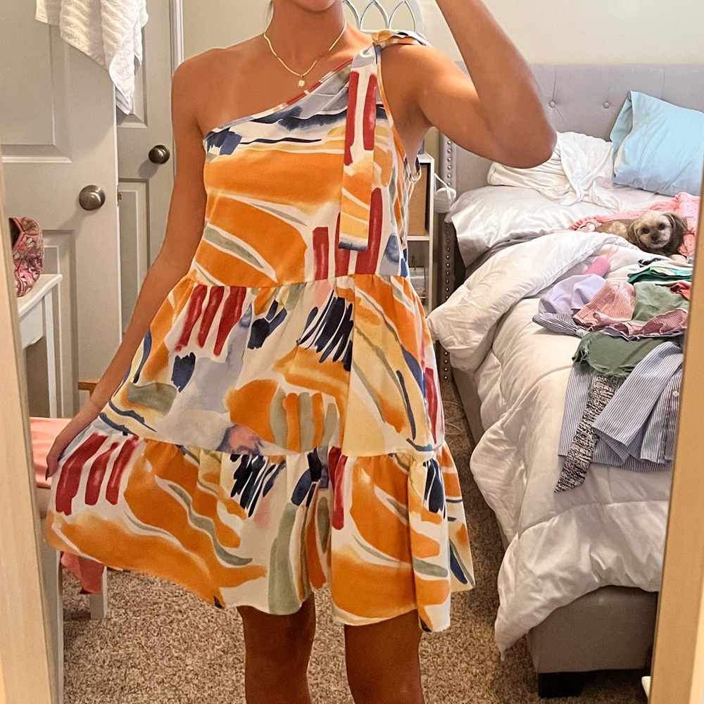flowy dress